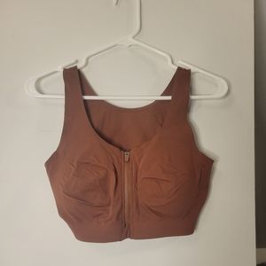 Zyia front zipper access Bra, NWOT